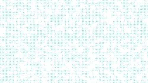 Abstrakte Punktmusteranimation in HD — Minimale digitale hellblaue Bewegungshintergrundschleife