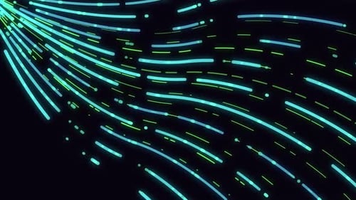 Line Glow Abstract Background