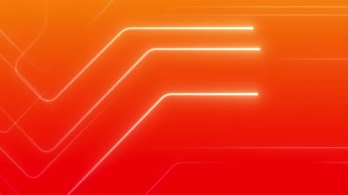 4k Colorful Neon Lines Background