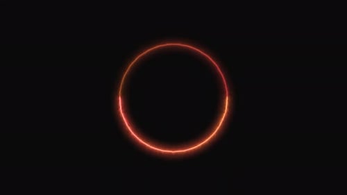 animation de la barre de chargement circulaire