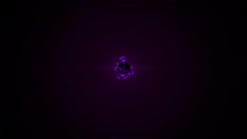 Purple Cyber Cube