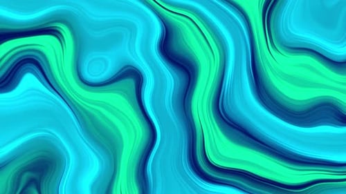 Neonflüssiger abstrakter Loop-Hintergrund