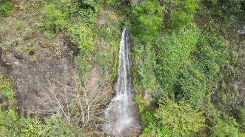 water flowing spring