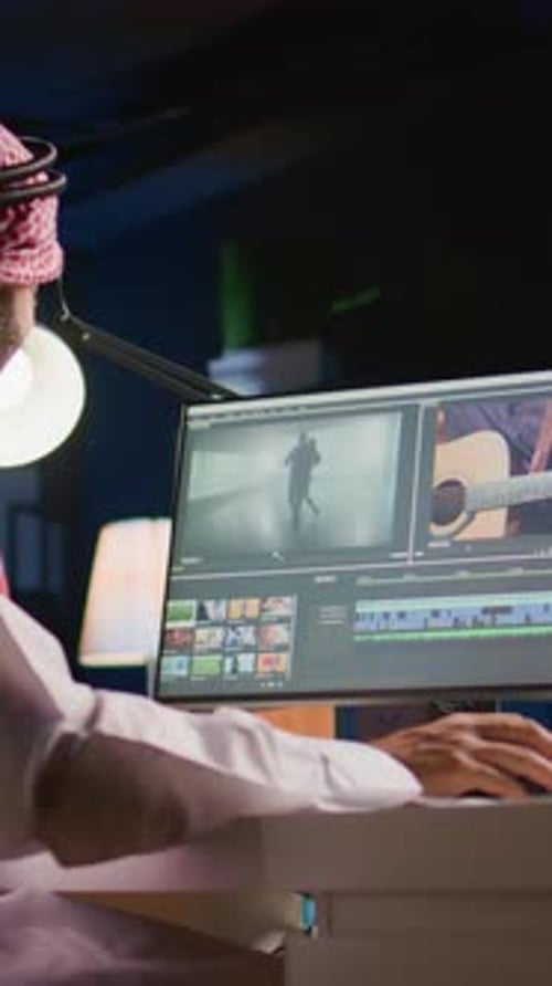Filmprojekt zur Bearbeitung von vertikalen Videokoloristen