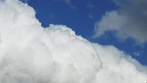 Timelapse of Storm clouds building and eventually covering everything