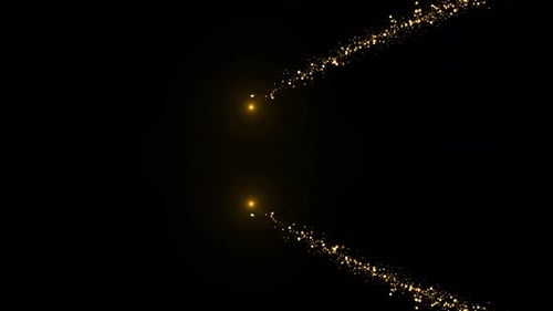 Glitzernder Hintergrund mit Goldpartikeln