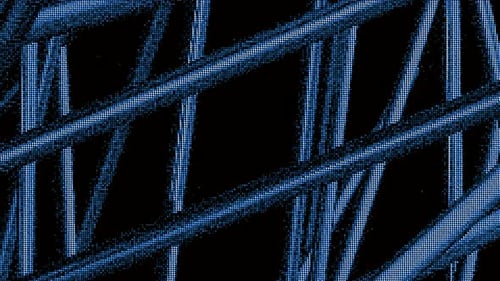 Animation with Noise and Moving 3d Lines