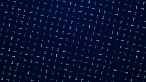 Abstrakter bunter minimaler Dreiecksform animierter moderner Texturmuster-Hintergrund 4k Loop