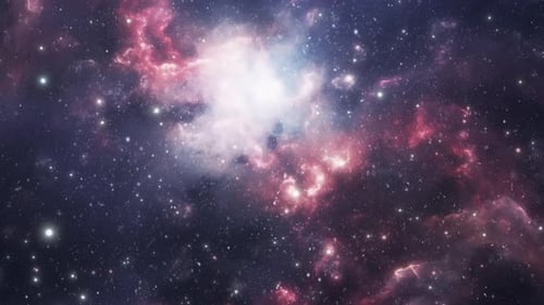 Kosmischer Hintergrund ferner Weltraumlandschaften des Universums