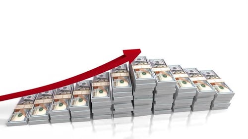 Rising Arrow Money Graph