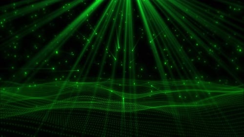 Technology Holographic Interface Cyber Warfare Background Circuit Digital Universe Metaverse Space