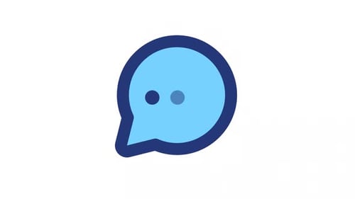 Animated Comment Color Ui Icon