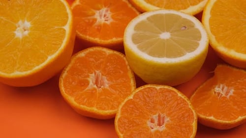 Mandarin Orange Background