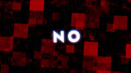 Futuristic Glitch Text Reveal with Abstract Digital Background