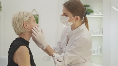 Medical Examination in a Modern Clinic