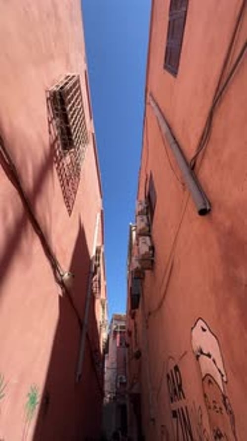 Marrocos Marrakech Medina Timeless Old City Atmosphere Marrocos