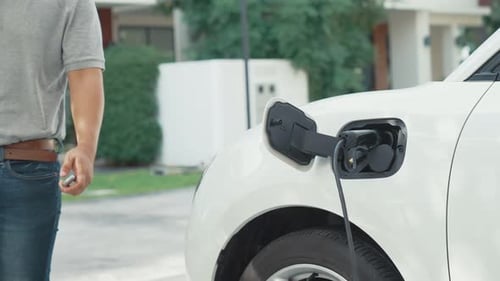 Progressive Idea of Charging Electric Vehicle Via Cable From Charging Station