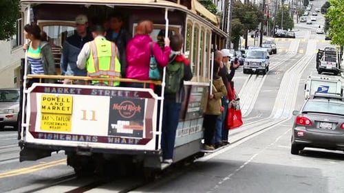 SAN FRANCISCO - MAY 25: San Francisco Cable Car, on May 25,