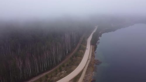 Aerial of Dub Hills Quarry, Blue Hills and Toxic Lake
