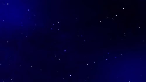 Particles Blue Background Loop