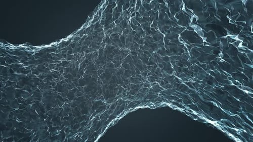 Hintergrund des blauen animierten Wasserstroms