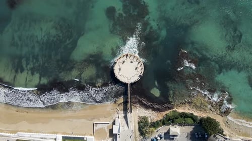Aerial view of Avola, Syracuse, Sicily, Italy.