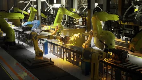 Innovative Robotics in a Modern Automated Manufacturing Facility