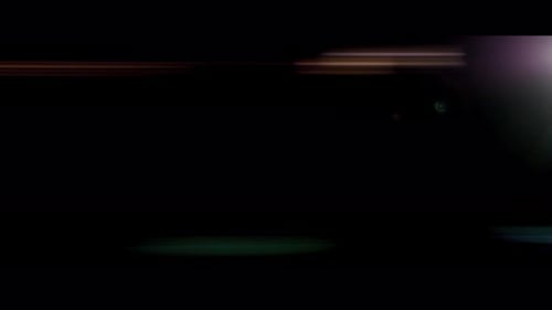 Cinematic Light Leak Lens Flare Overlay