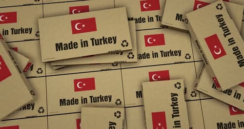 Made in Turkey box pack production