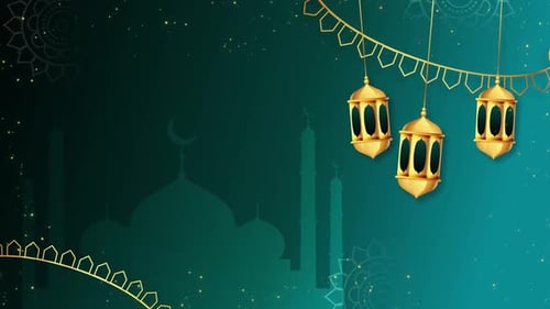 Ramadan Kareem Eid Festival Background