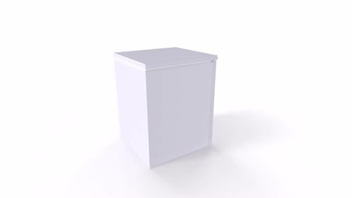Minimalistic White Cube Design