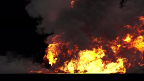 Exploding car on transparent background