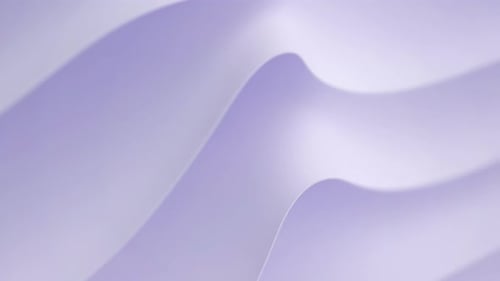 Abstract Flowing Curves Background in Light Purple