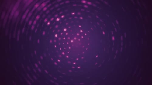 Abstract Swirling Pink Light Particles Loop Background