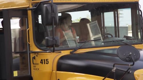 kids on the school bus - Field Trip on School Bus