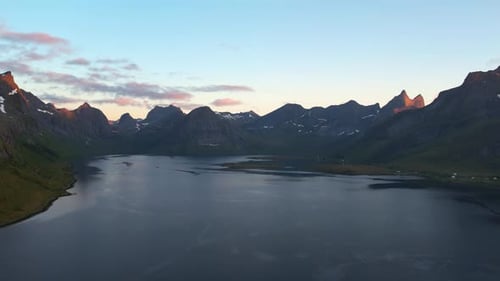 Lofoten's Fjords: 4K Drone Views of Norway's Arctic Beauty