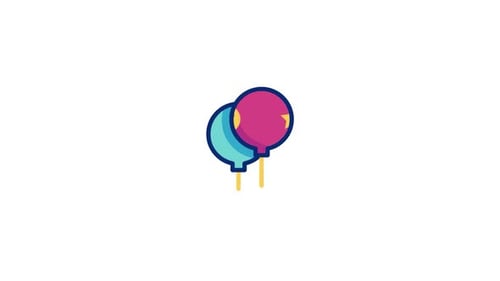 Balloon Animated Icon