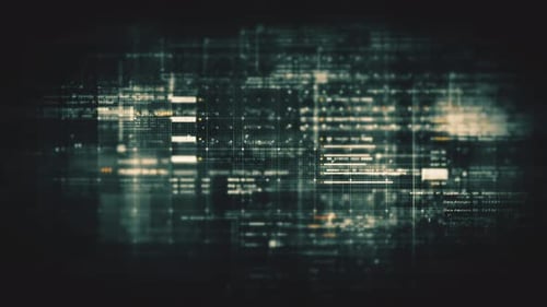 Matrix Display Information Network Simulation 04