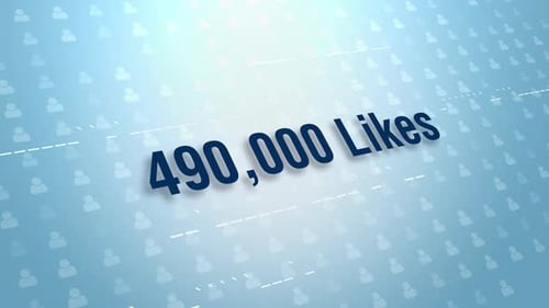 Redes sociales como Counter Zero To 500000