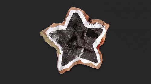Grunge Torn Paper Star Reveal Animation