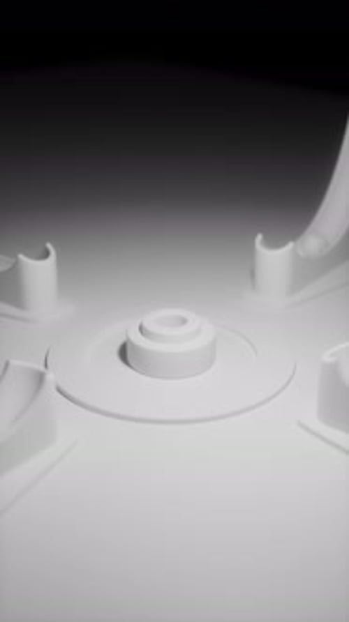 Animation 3D Slide Balls Loop