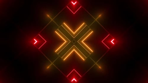 Dynamic neon light abstract background with vibrant glowing energy
