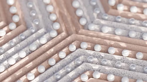 Marbles Path 3D-Schleifenanimation