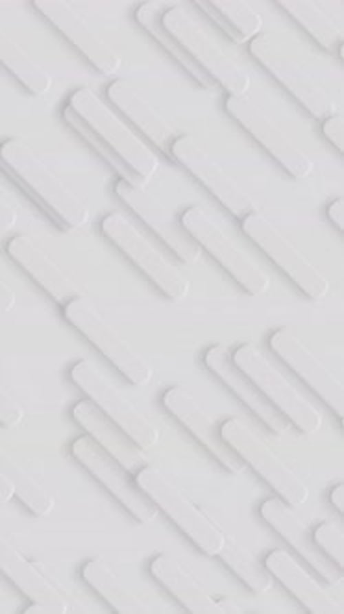 Vertical Video - Minimalist White Shapes Pattern Abstract Background