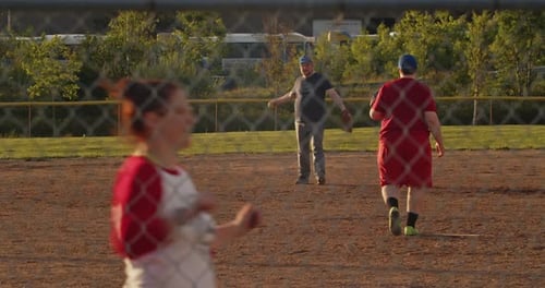 A Casual Baseball Game at in Halifax Canada