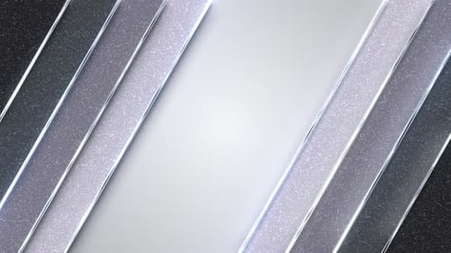 Elegant Diagonal Glitter and Silver Lines Corporate Background Loop