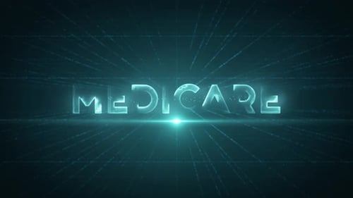 Futuristic Digital Grid Glowing Text Reveal Animation