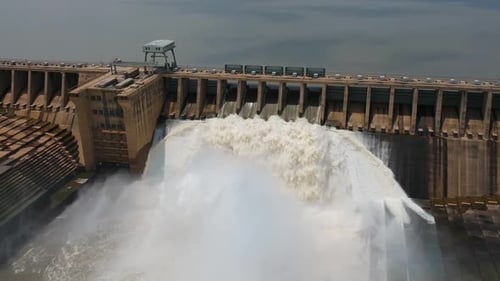 Dam Wall Engineering Schleusentor-Design HD 30 Bilder pro Sekunde