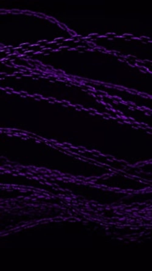 4K Abstract background with tangled chains