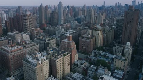 Prestige Luxury Real Estate Properties Business Offices in Skyscrapers Manhattan